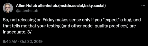 Allen Holub tweet screenshot 2
