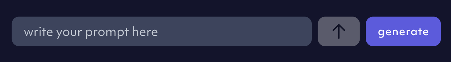 a simple component-combo that we used for AI prompting field all around the app