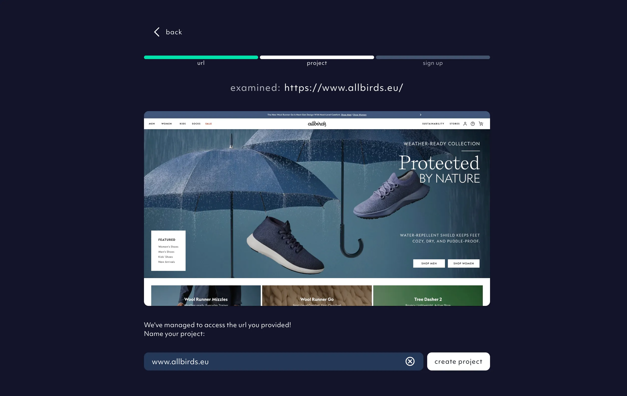 octomind app sign-in, 10/24